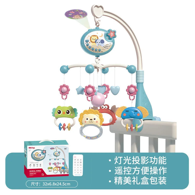 Baby Musical Crib Mobile Lights Music Toy