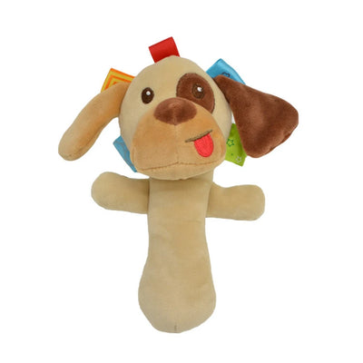 Baby Rattles Hand Grip Plush Toy