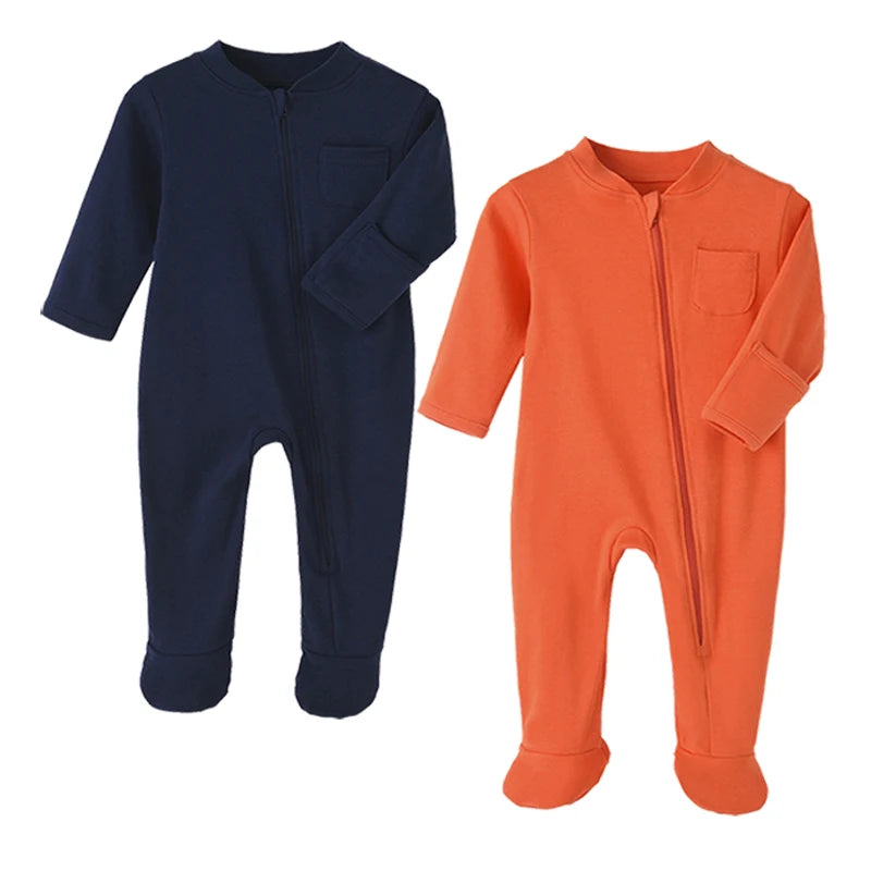 Baby Growing Infant Cotton Sleepsuits