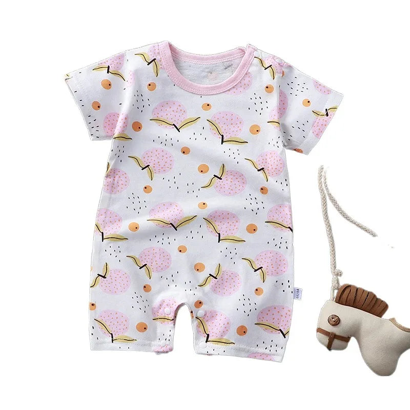 Baby Cartoon Pyjamas Småbarn Jumpsuit