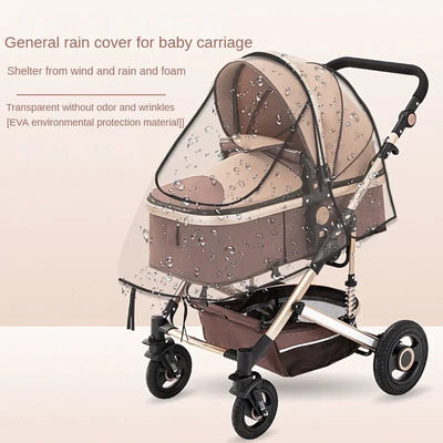 Baby Transparent Breathable Rain Cover Stroller