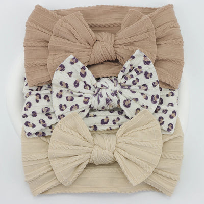 Baby Lot Bows Elastic Hair Band