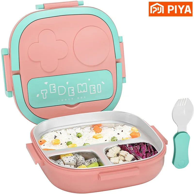 Kids 500ML Stainless Steel Lunch Box