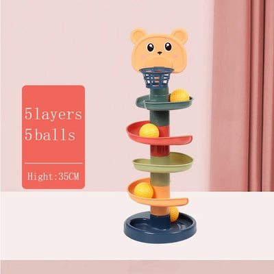 Kids Montessori Stacking Tower Toy