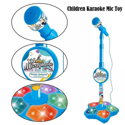 Kids Microphone Stand Song Music Toy