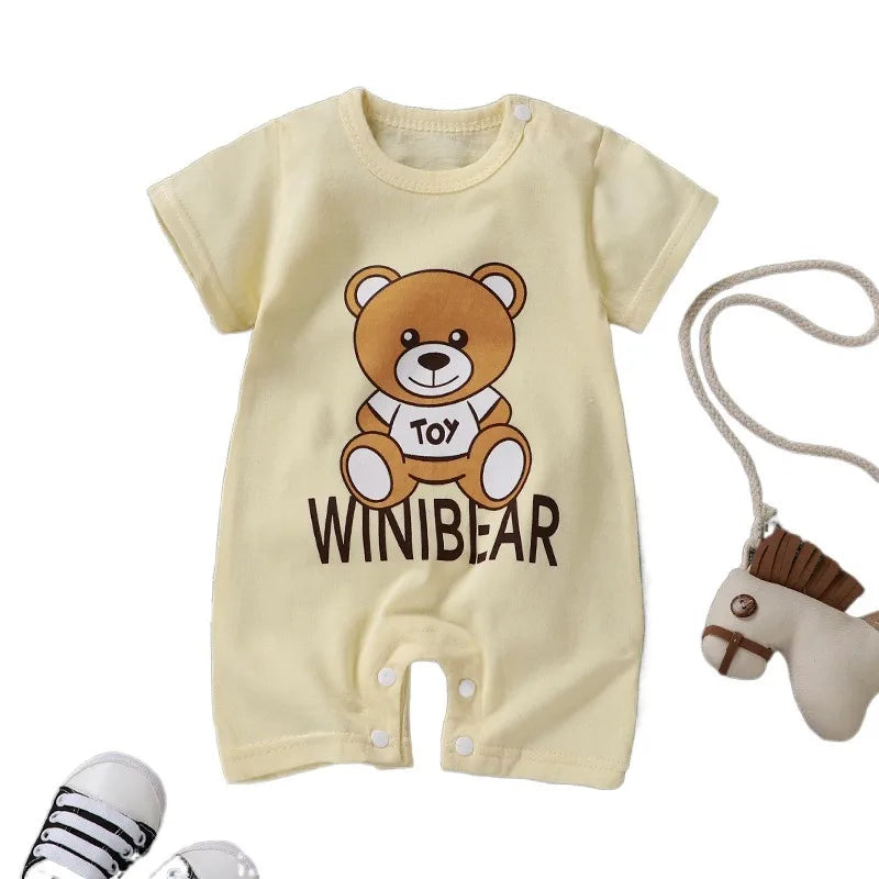 Baby Cartoon Pajamas Toddler Jumpsuit