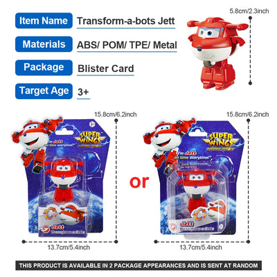 Super Wings Mini Jett Figuren Spielzeug für Kinder