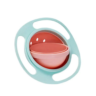 360 Rotate Spill-Proof Dishes Feeding Bowl