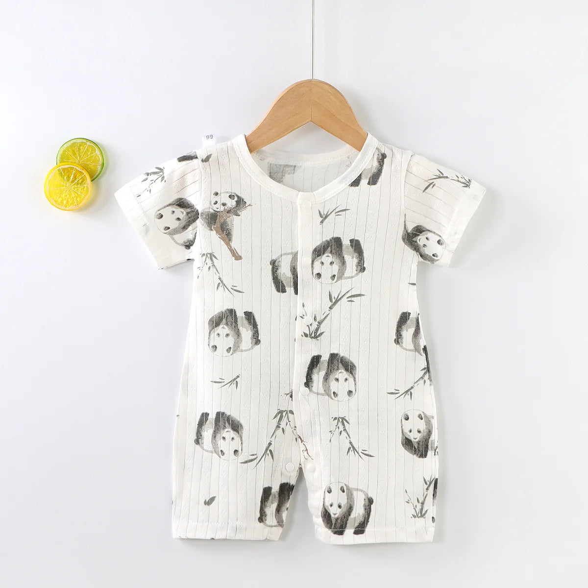 Baby Short-Sleeved Onesies Climbing Romper