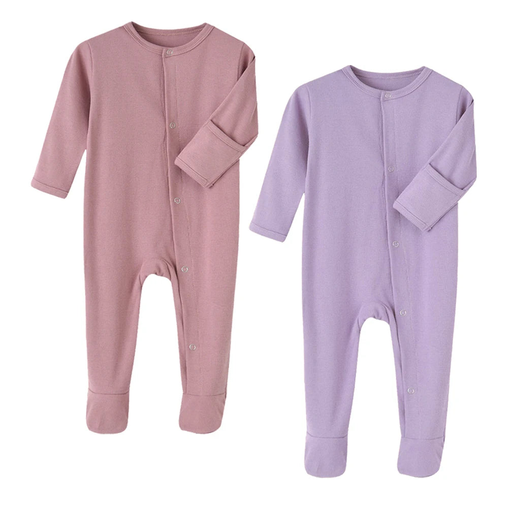 Baby Growing Infant Cotton Sleepsuits