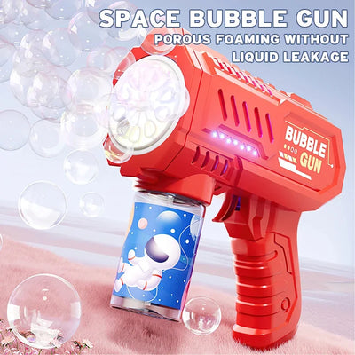 Kids Fully Automatic Rocket Bubble Gun