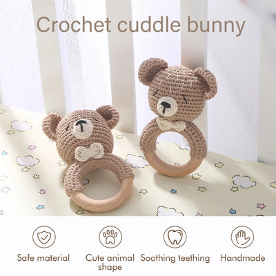 Baby Virkad Bunny Rattle Ring