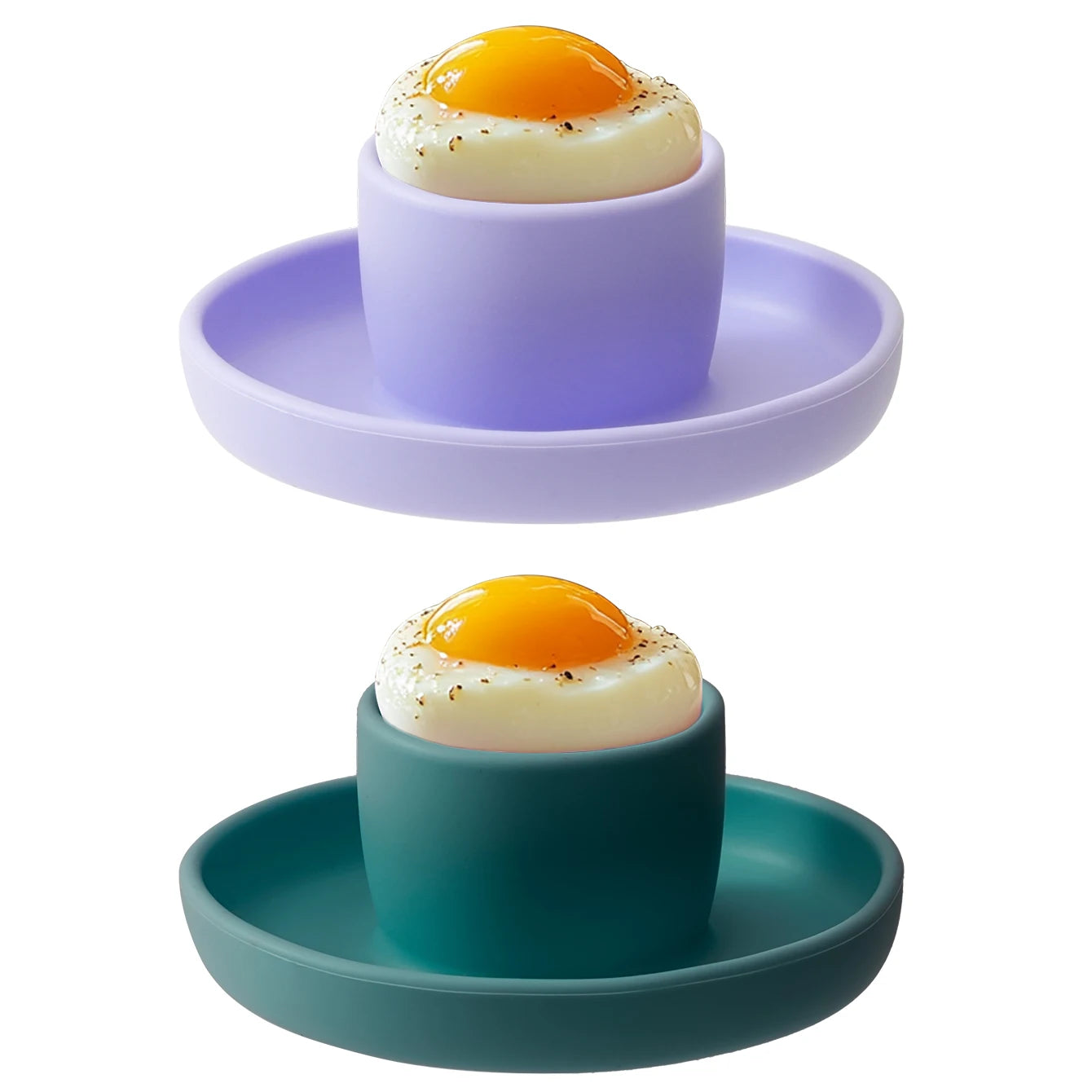 Baby Portable Silicone Boiled Egg Tray