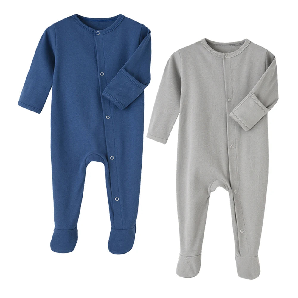 Baby Growing Infant Cotton Sleepsuits