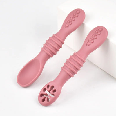 Baby Silicone Grinding Training Spoon