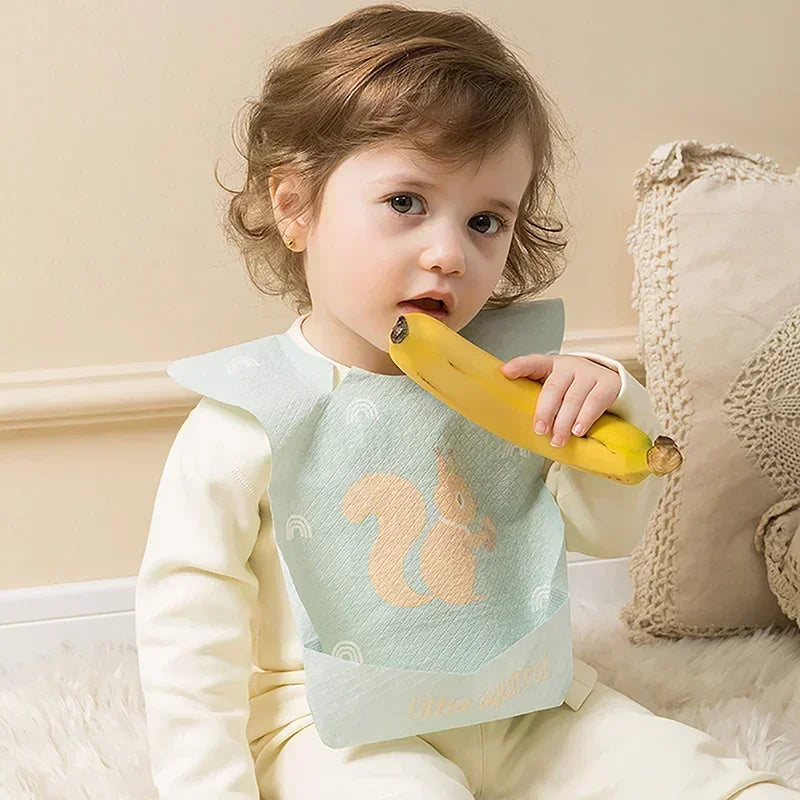 Kids Disposable Feeding Bibs