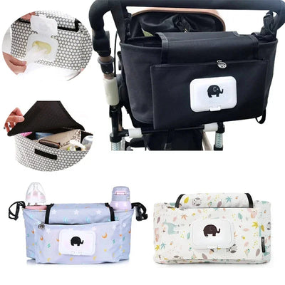 Baby Stroller Diaper Bag Organizer Hook