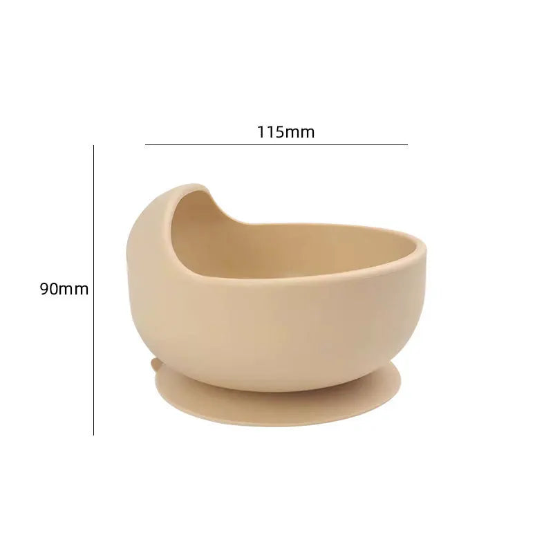 Children's Non-Slip Learn Eating  Bowl