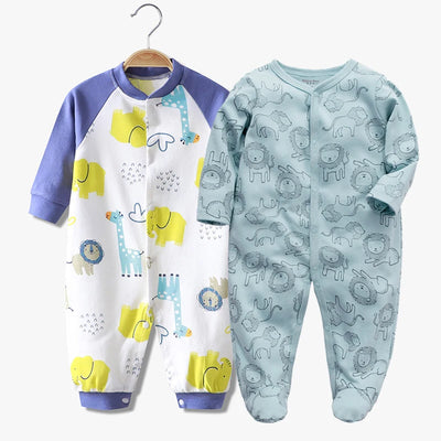 Baby Growing Infant Cotton Sleepsuits