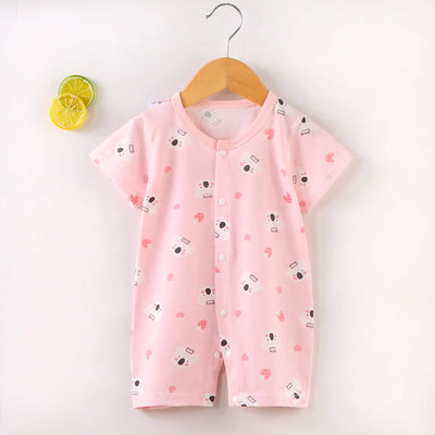 Baby Short-Sleeved Onesies Climbing Romper