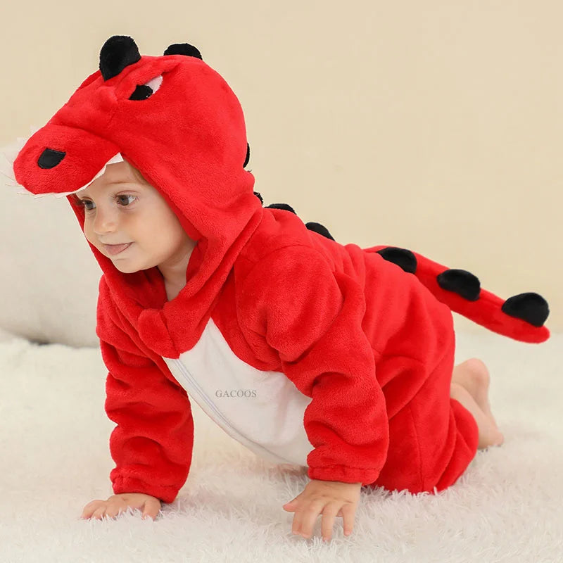 Baby Cute Dinosaur Costumes Romper