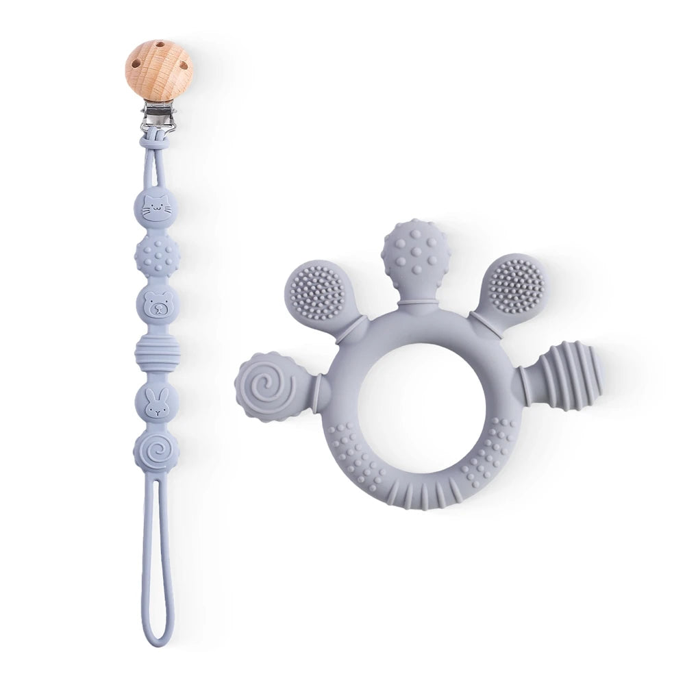 Baby Teething Ring Sensory Toy