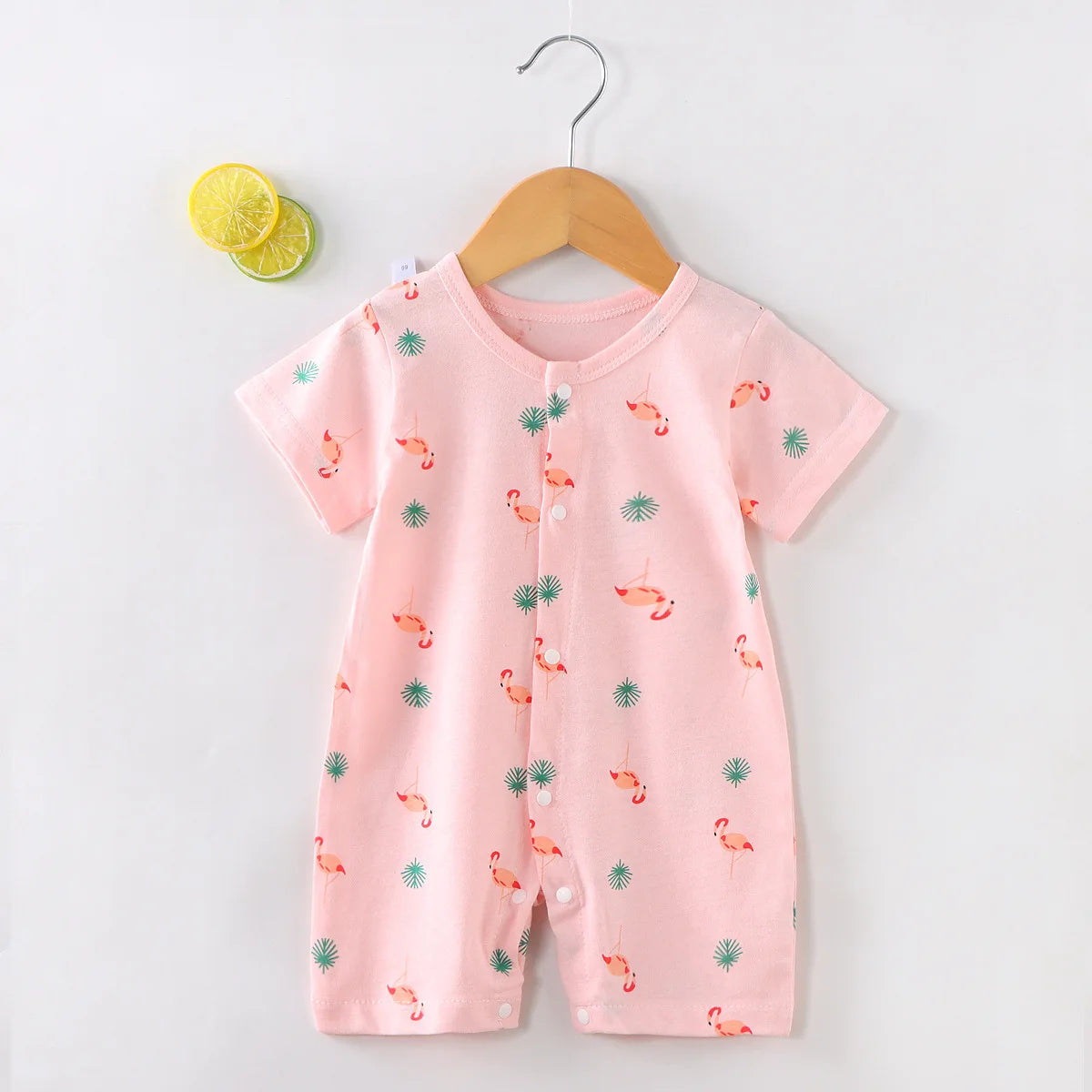 Baby Short-Sleeved Onesies Climbing Romper