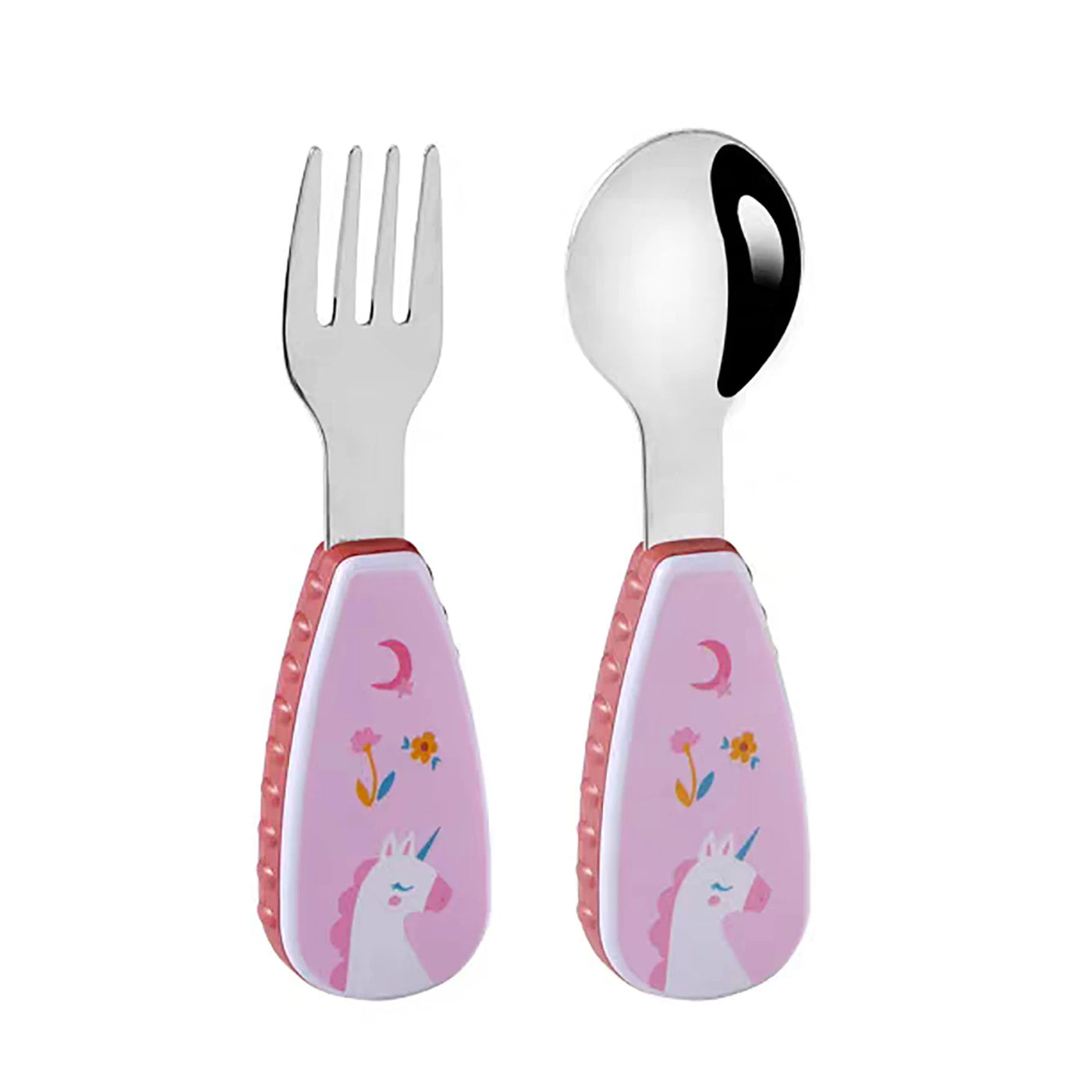 Children's Stainless Steel Spoon Fork Set