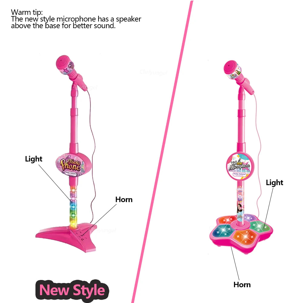 Kids Microphone Stand Song Music Toy