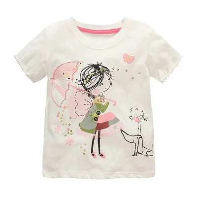 Kids Short Sleeve Summer T Shirt