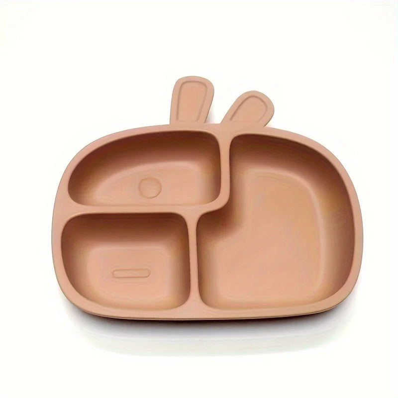 Silicone Cup Suction Food Plate