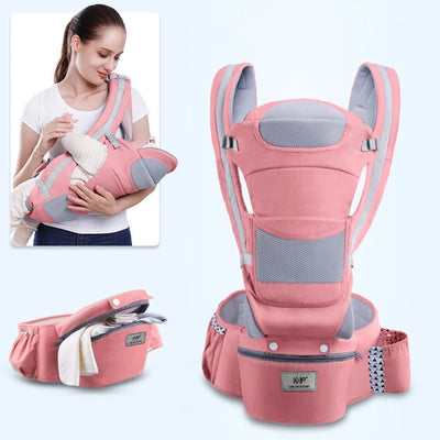 Ergonomische Babytrage mit Blick nach vorne für Reisen