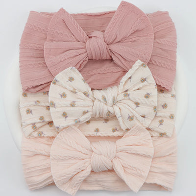 Baby Lot Bows Elastic Hair Band