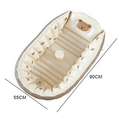 Tragbare Baby-Badewanne zum Schwimmen im Freien