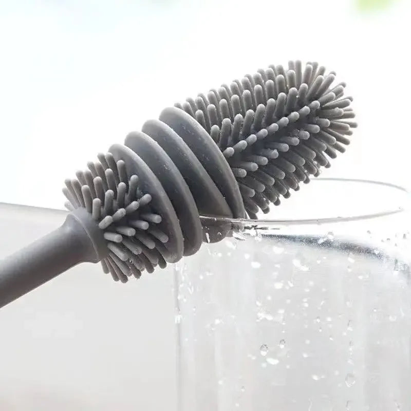 Baby Silicone Milk Bottle Cleaning Brush