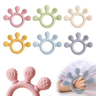 Baby Teething Ring Sensory Toy