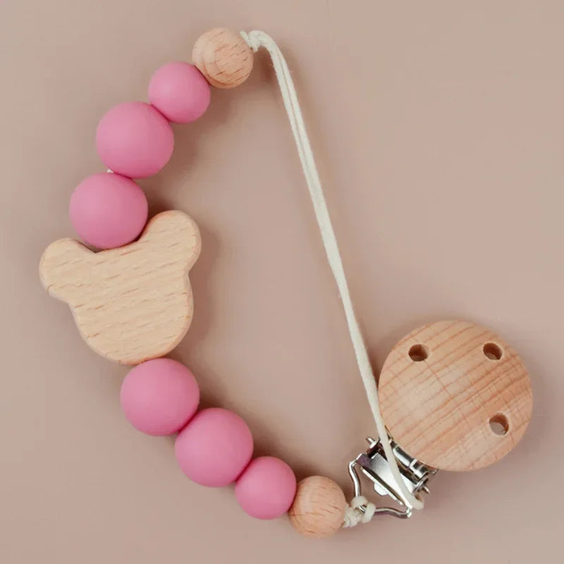 Baby Personalized Pacifier Clip Toy