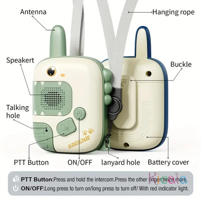 Söta barn walkie-talkie leksak