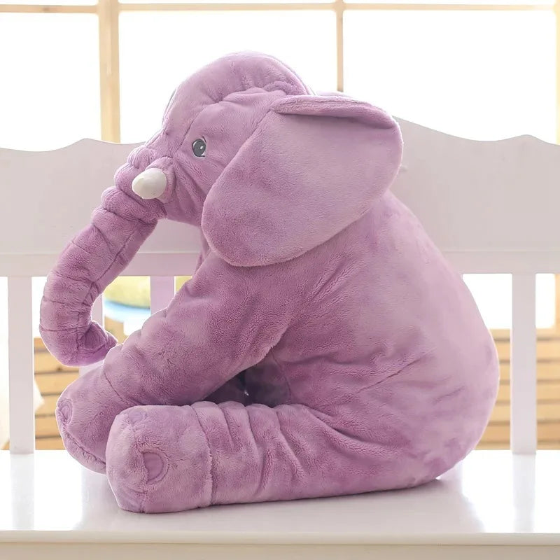 Baby Soft Elephant Plush Pillow