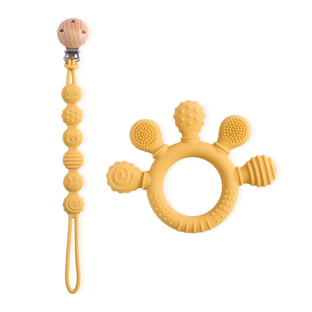 Baby Teething Ring Sensory Toy